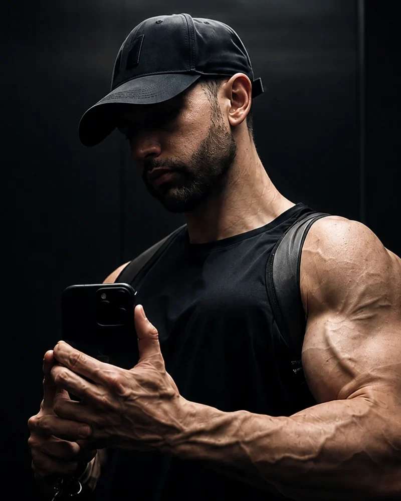 Adrián, creador de ADRIGONDITE, en una fotografía de entrenamiento