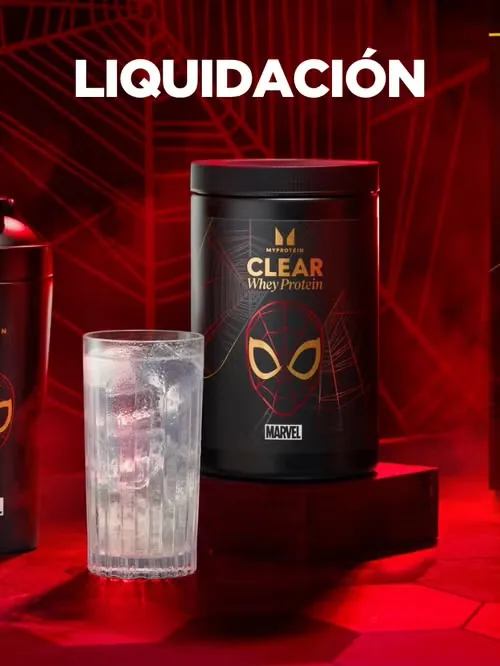 Liquidación de la colección Marvel de MyProtein.